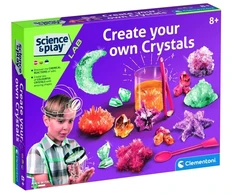 Žaidimas kristalų laboratorija Clementoni 50369, įvairių spalvų