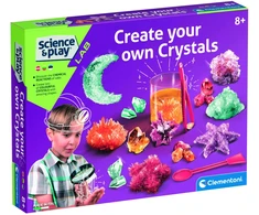 Žaidimas kristalų laboratorija Clementoni 50369, įvairių spalvų