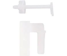 Laikiklis klozeto dangčiui Friulsider 61805O, plastikas, 7.5 cm, DIA 8 mm, 2 vnt.