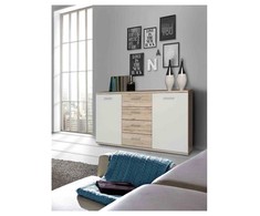 Kumode Domoletti HLNK26-P79, brūna krās., 91.3 cm x 38 cm x 129.6 cm