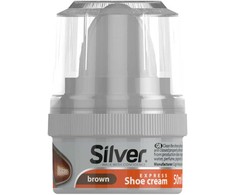 Silver Sidabrinis Avalynės priežiūros kremas su lanolinu ir vašku Sidabrinis 50 ml rudas