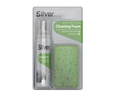 Silver Sidabrinis Batų valymo putos su kempinėle Universal Sidabrinis 125ml