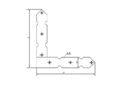 Kampainis Kurzemes 9521, 250 x 250 mm, ruda