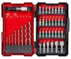 Grąžtas KWB Einhell Bohrer- &amp; Bit-Satz, 39-teilig (1/4", in L-Box)