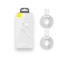 Laidai BASEUS USB Type A M. USB Type C M. 1.5m. baltas