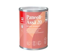 Vidaus darbų lakas TIKKURILA PANEELI-ASSA 20, pusiau matinis, EP bazė, 0,9 l