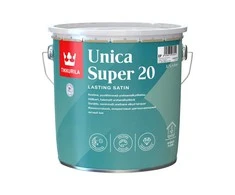 Drėgmei atsparus greitai džiūstantis lakas TIKKURILA UNICA SUPER 20, pusiau matinis, 2,7 l