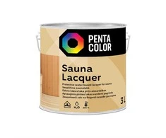 Pentacolor AKRILINIS LAKAS PENTACOLOR SAUNA 3 L