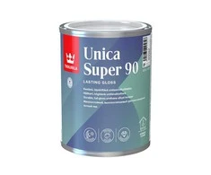 Drėgmei atsparus greitai džiūstantis lakas TIKKURILA UNICA SUPER 90, blizgus, 900 ml