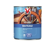 Laka, spīdīga V33 Bateau, 2.5 l, Dzintara krās.