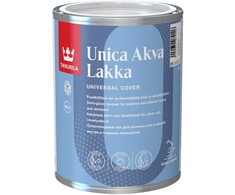 Lakūnas Tikkurila Unica Akva Lakka, 0.9 l