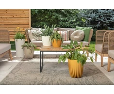 Lamela Gėlių vazonas Mira 300x356 mm Geltonas