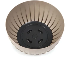 Lamela Gėlių vazonas Mira Zemas 240mm Dzeltenas 3.6L