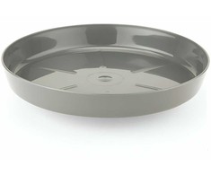 Lamela Padėklas gėlių vazonui 280 mm, pilkos spalvos
