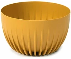 Lamela Gėlių vazonas Mira Zemas 240mm Dzeltenas 3.6L