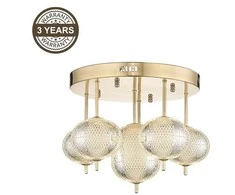 Lubinis šviestuvas Lampa sufitowa Domoletti CEILING LUMINAIRE LED B2360-6 GOLD
