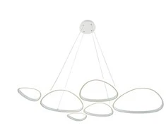 Domoletti Żyrandol LED Gulf (baltos spalvos), 4000K