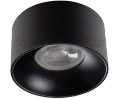 Šviestuvas lubų Kanlux Mini Riti, 10W, GU10, juodas