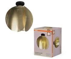 Lubinis šviestuvas Osram Paviršinis šviestuvas FOLDED GLOBE, E27, aukso sp.