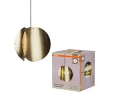 Osram Pakabinamas šviestuvas FOLDED GLOBE, E27, aukso sp.