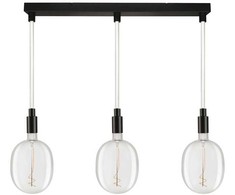 Osram Pakabinamas šviestuvas GLOW PENDULUM, 3xE27, juodas