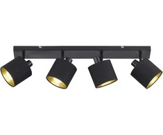 Lubinis šviestuvas Lampa sufitowa Trio Spot juoda Trio RL TOMMY R80334079