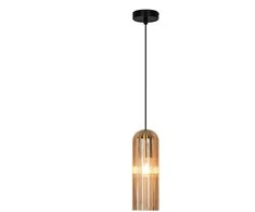 Lubinis šviestuvas Lampa karināms Domoletti Catalo P22026S juodas/am, E27, 1 x 25 W