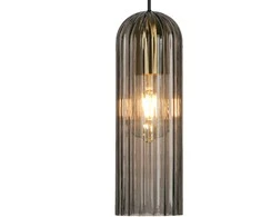 Pakabinamas šviestuvas Domoletti PENDANT LIGHT CATALO E27 Juodas/SMOKY