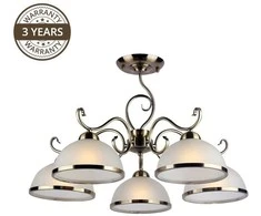 Lubinis šviestuvas Lampa wisząca Domoletti CEILING LAMP ESTERA MX90746C/5 5X60W E27