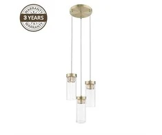 Lubinis šviestuvas Domoletti PENDANT LAMP PORTO 20101AB-3Y 3X25W G9