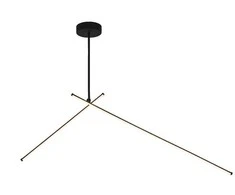 Lubinis šviestuvas Domoletti Lubinis LED šviestuvas „Tanger“ 100+60cm juodas