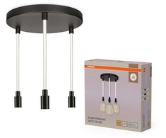 Osram Pakabinamas šviestuvas GLOW PENDULUM, 3xE27, juodas