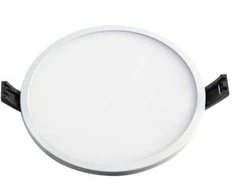 Bikuvalt 24W LED įmontuojama panelė, 3000K, apvali, balta