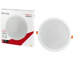 Lubinis šviestuvas Led_Line Įmontuojamas šviestuvas LED Line MOLLY, 24W, 4000°K, LED