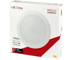 Šviestuvas įleidžiamas LED Line Molly, 4000°K, LED, balta sp.