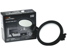 Šviestuvas įleidžiamas Tope Split, 3000°K, LED, juoda sp.