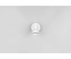 Taškinis šviestuvas REALITY CANTAR, 1 x GU10, max 5 W, baltos/chromo sp, Ø11x8cm