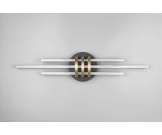 Lubinis šviestuvas Lubinis LED šviestuvas REALITY CINTO, 20W, 3000K, 2380lm, juodos/auksinės sp., 10x18x80cm
