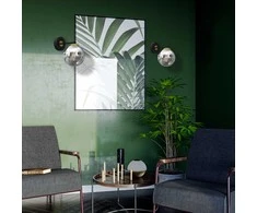 Sieninis šviestuvas Domoletti WALL LIGHT BURSA E14 Juodas/GOLD