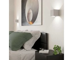 Sieninis šviestuvas Lampa sienas Eglo Valmontone 901051, LED, 3000 °K, 2 x 3 W