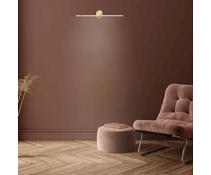 Sieninis šviestuvas Lampa sienas Light Prestige Modern Slim LP-777/1W M GD, LED, 3000 °K, 1 x 6 W