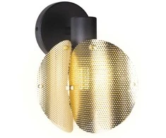 Osram Sieninis šviestuvas FOLDED GLOBE, E27, aukso sp.