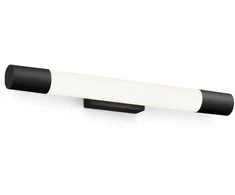 Veidrodžių LED šviestuvas PHILIPS ROVER RD, IP44 5W 2700K 730lm juodos sp 44,2x5x7,2cm