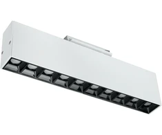 Lubinis šviestuvas Šviestuvas bėginei sistemai DPM X-Line STF2-10W-W, 10 W, LED