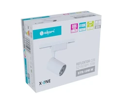 Lampa sliežu sistēmai DPM X-Line STR-10W-W, LED, 4100 °K, 1 x 10 W