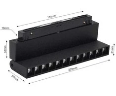 Šviestuvas Modoled Magnetic, 12 W, LED, 3000 – 6000 °K