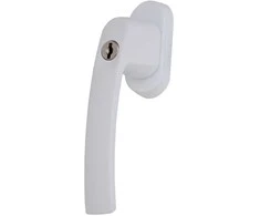 Lango rankena Valnes, PVC, baltos spalvos.