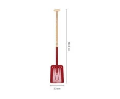 Fiskars łopata Ostrze ze stali borowej, uchwyt FSC su drewna jesionowego, L=127cm