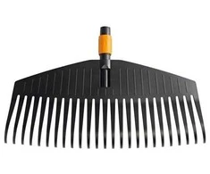 Lapų grėbimo ventiliatorius Fiskars QuikFit 135013/1000642, be rankenos, 520 mm, juodas/oranžinis.