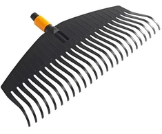 Lapų grėbimo ventiliatorius Fiskars QuikFit 135013/1000642, be rankenos, 520 mm, juodas/oranžinis.